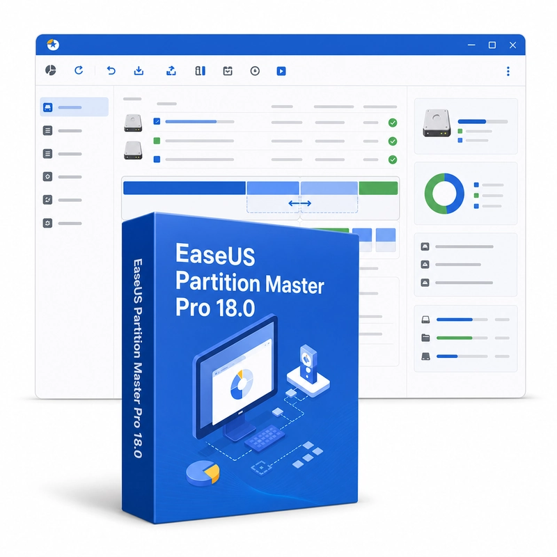 EaseUS Partition Master Pro 18.0