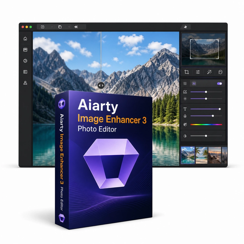 Aiarty Image Enhancer 3 Photo Editor for Mac