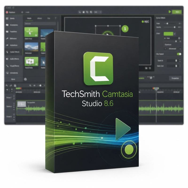 TechSmith Camtasia Studio 8.6