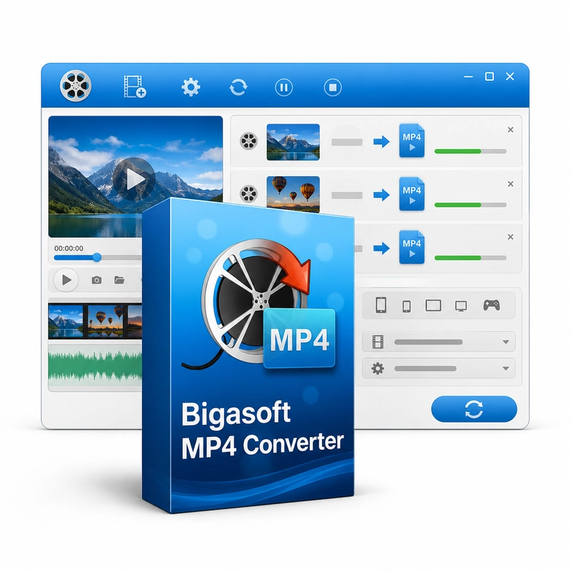 Bigasoft MP4 Converter