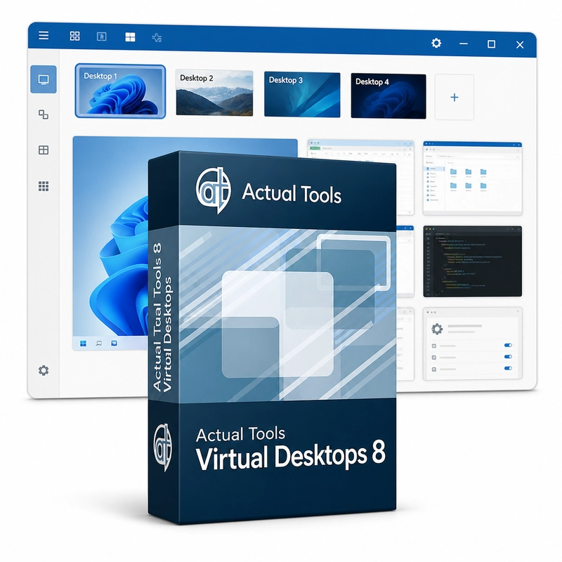 Actual Tools Virtual Desktops 8