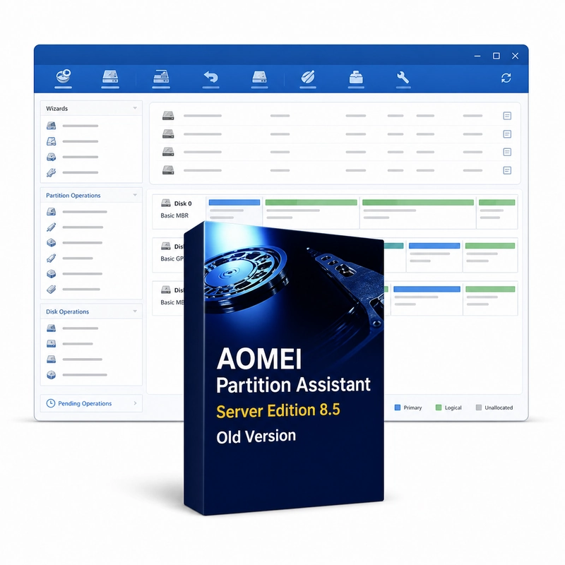 AOMEI Partition Assistant Server Edition 8.5