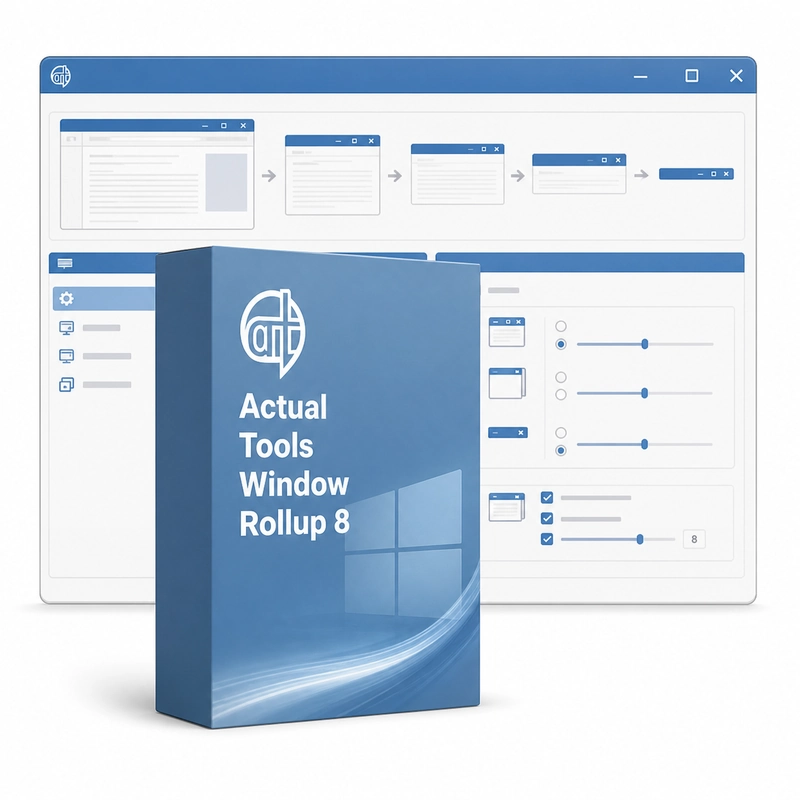 Actual Tools Window Rollup 8
