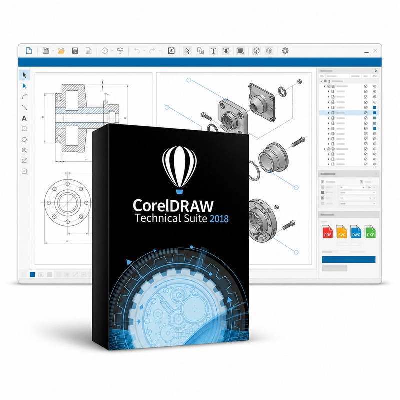 CorelDRAW Technical Suite 2018