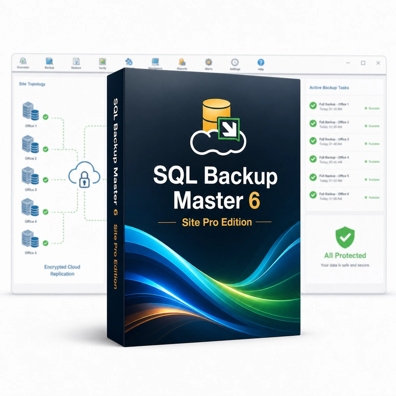 SQL Backup Master 6 Site Pro Edition
