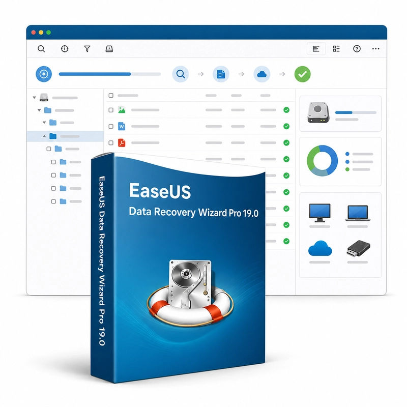 EaseUS Data Recovery Wizard Pro 19.0