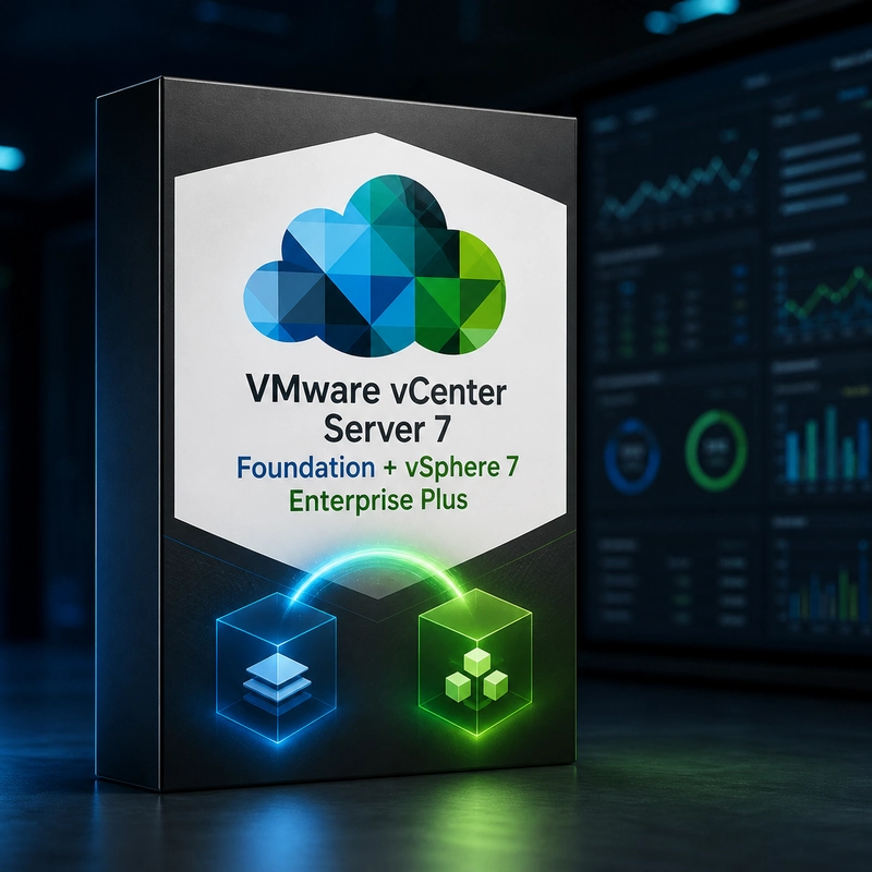 VMware vCenter Server 7 Foundation + vSphere 7 Enterprise Plus