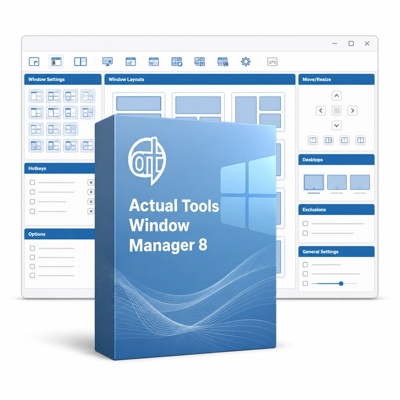 Actual Tools Window Manager 8