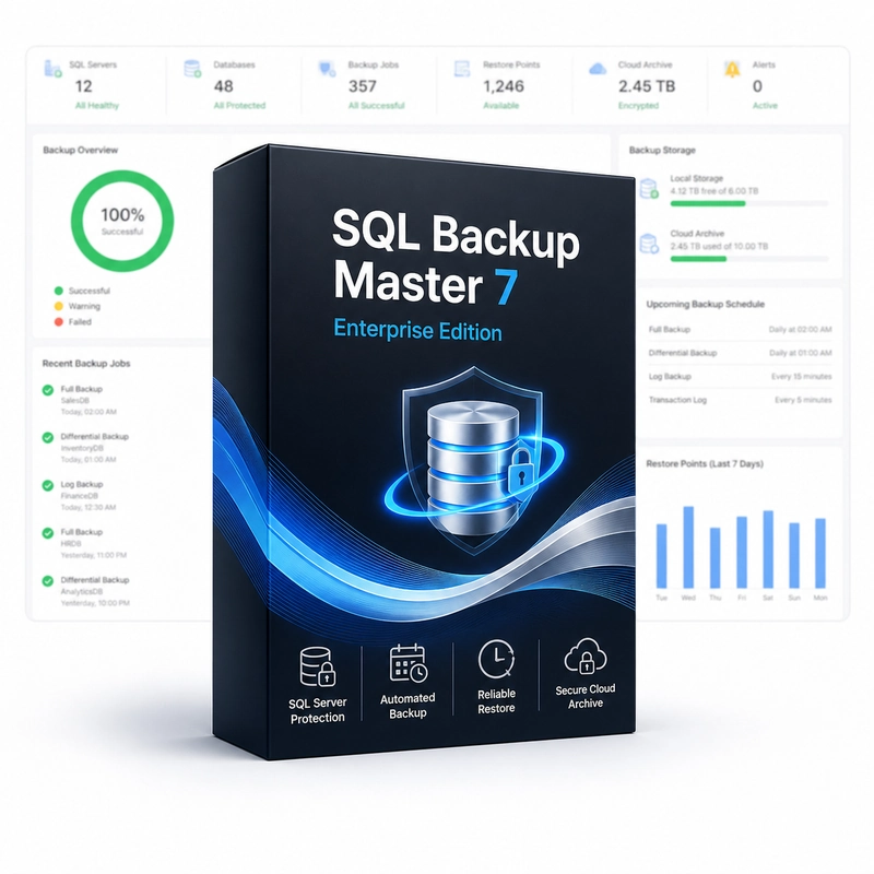 SQL Backup Master 7 Enterprise Edition