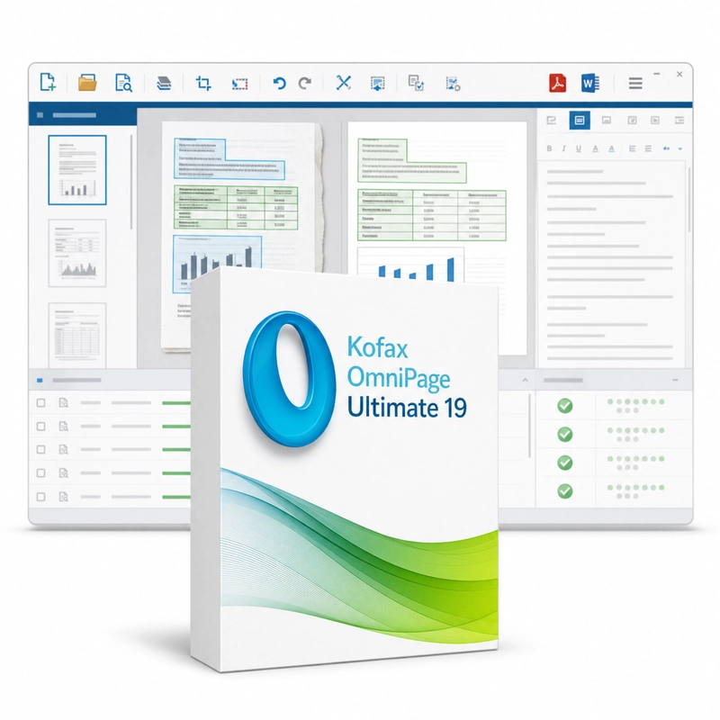 Kofax OmniPage Ultimate 19