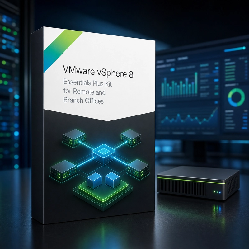 VMware vSphere 8 Essentials Plus Kit for Remote Office Branch Office