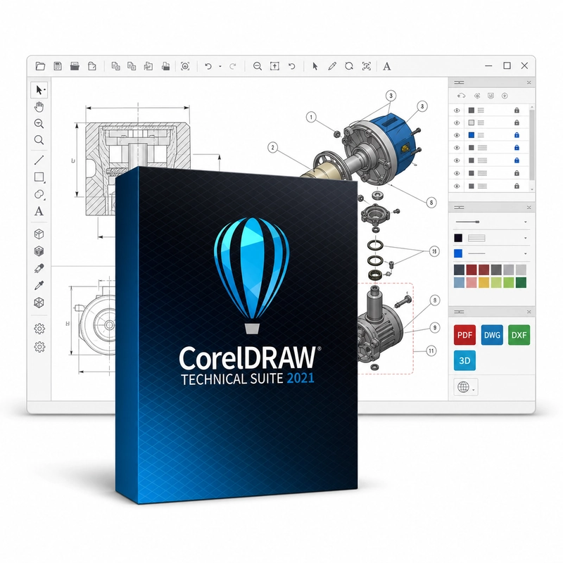 CorelDRAW Technical Suite 2021