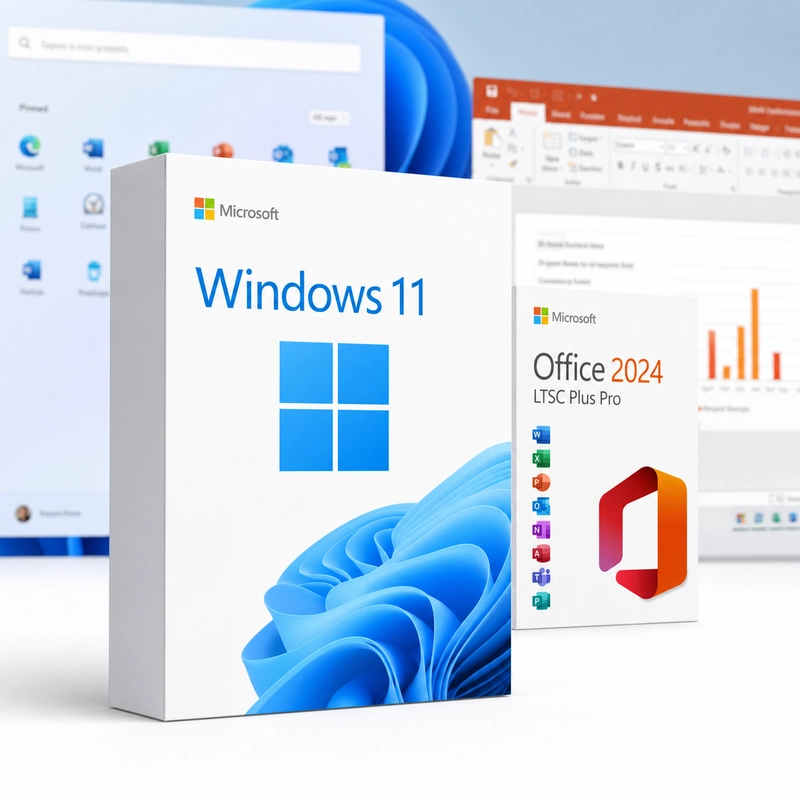 Microsoft Windows 11 Pro + Office 2024 LTSC Professional Plus