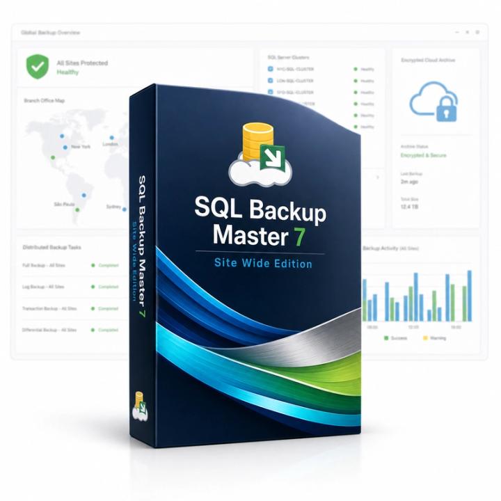 SQL Backup Master 7 Site Wide Edition