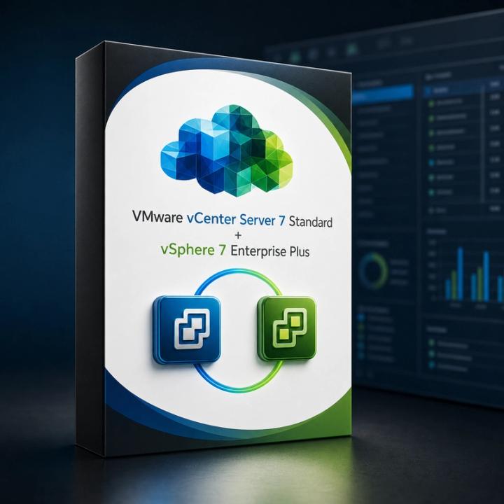 VMware vCenter Server 7 Standard + vSphere 7 Enterprise Plus