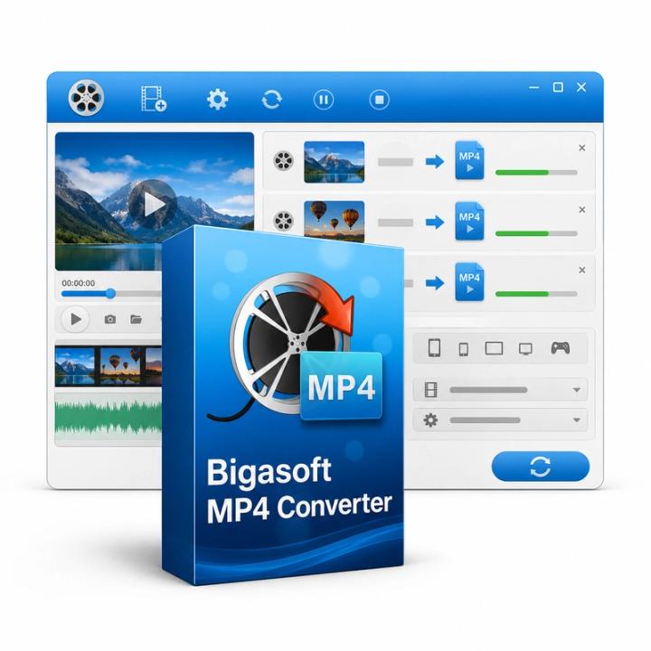 Bigasoft MP4 Converter