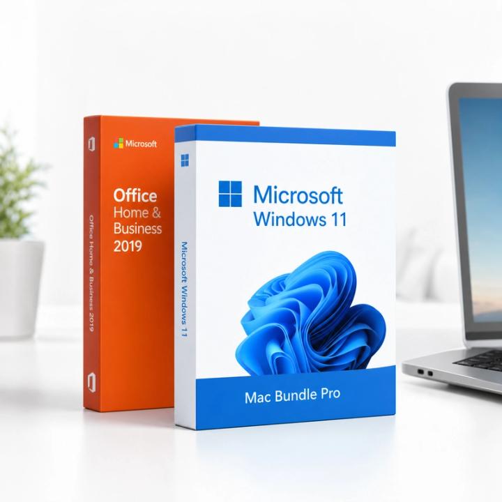 Microsoft Windows 11 Pro + Microsoft Office Home & Business 2019 (Mac) Bundle