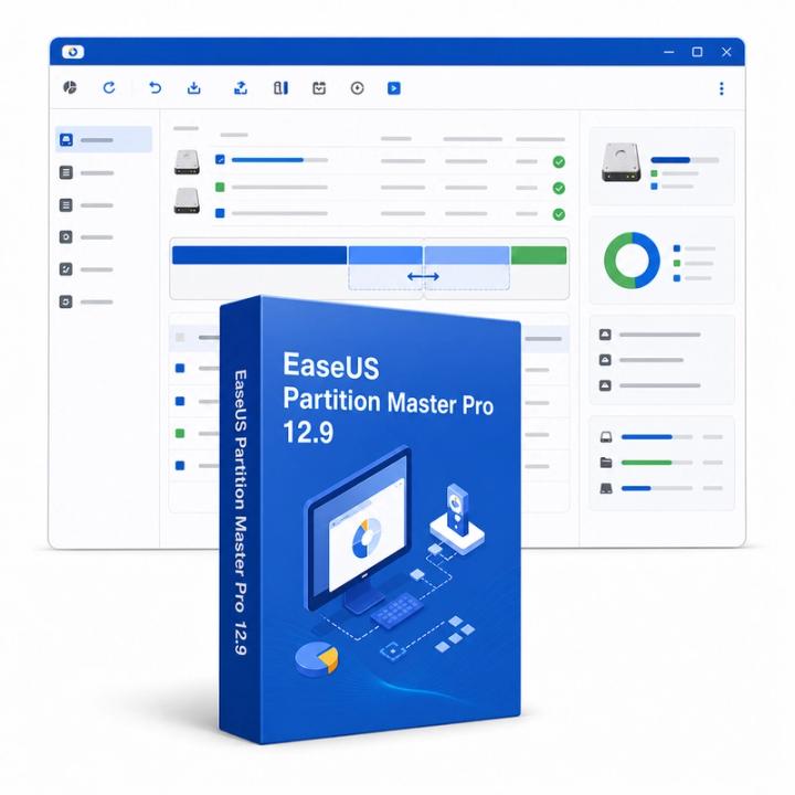 EaseUS Partition Master Pro 12.9