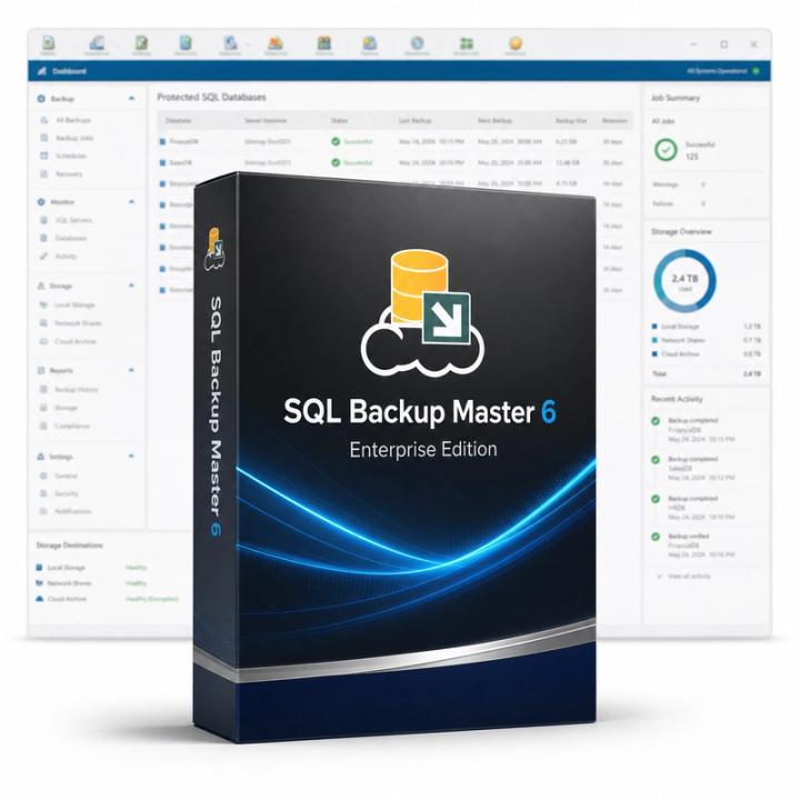 SQL Backup Master 6 Enterprise Edition