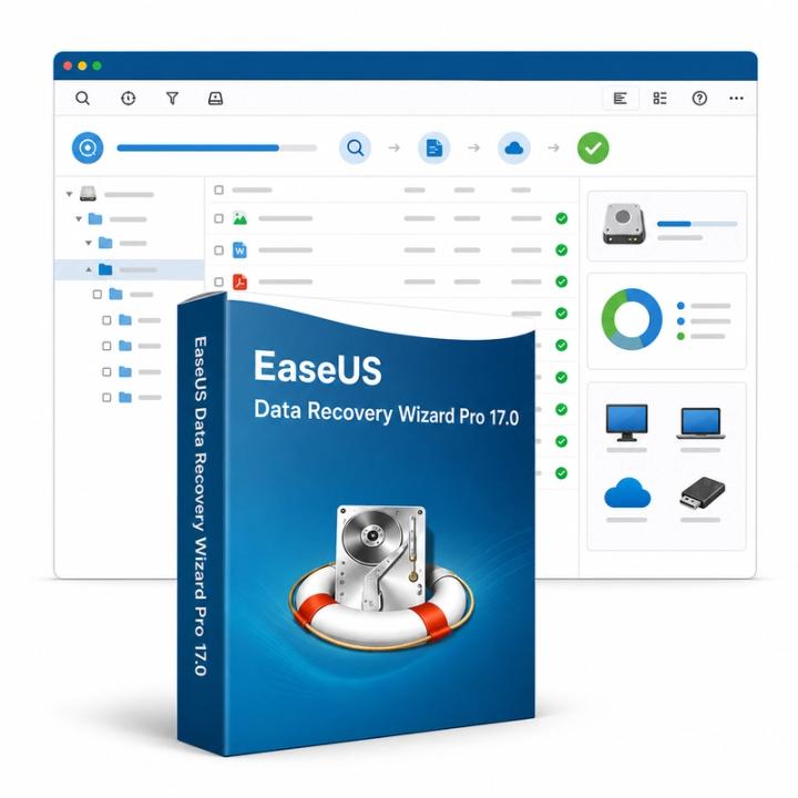 EaseUS Data Recovery Wizard Pro 17.0