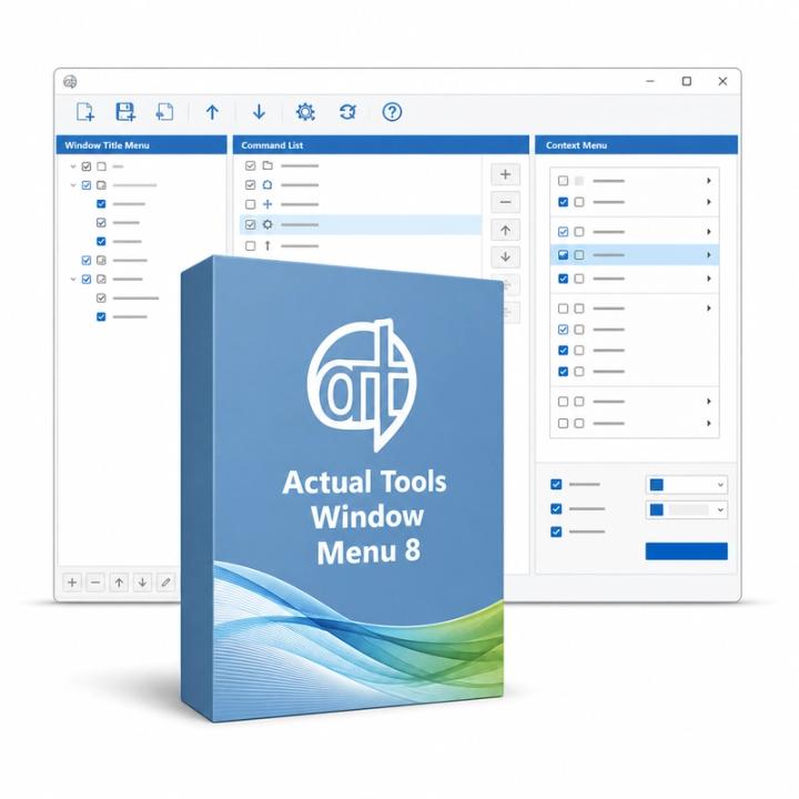 Actual Tools Window Menu 8
