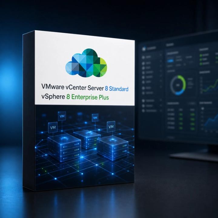 VMware vCenter Server 8 Standard + vSphere 8 Enterprise Plus