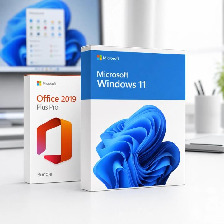 Microsoft Windows 11 Pro + Microsoft Office 2019 Professional Plus