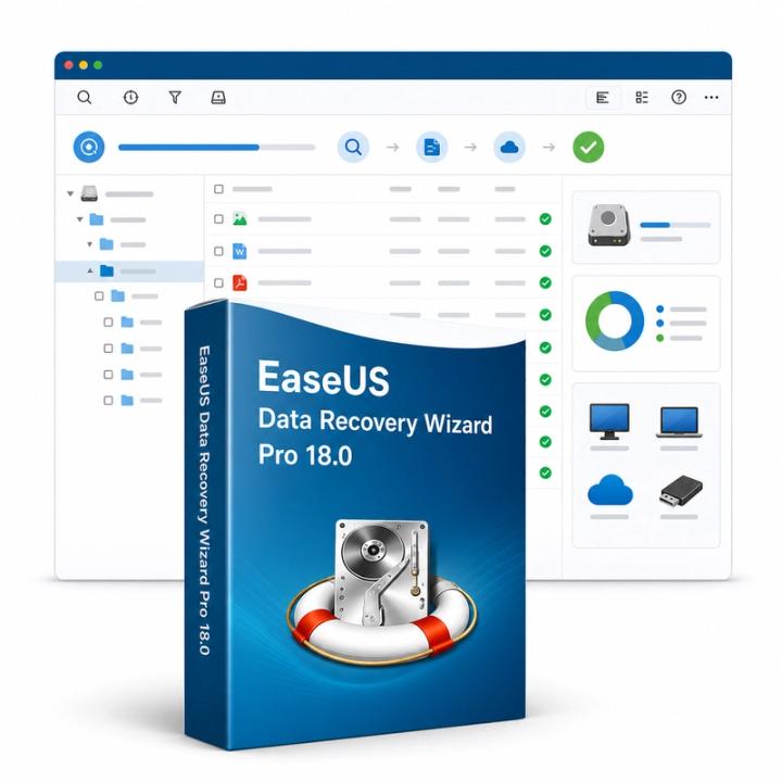 EaseUS Data Recovery Wizard Pro 18.0