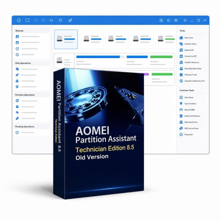 AOMEI Partition Assistant Technician Edition 8.5