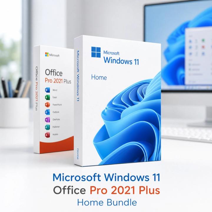 Microsoft Windows 11 Home + Office 2021 Professional Plus